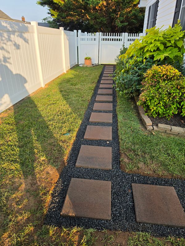 Paver Walkway Installation
