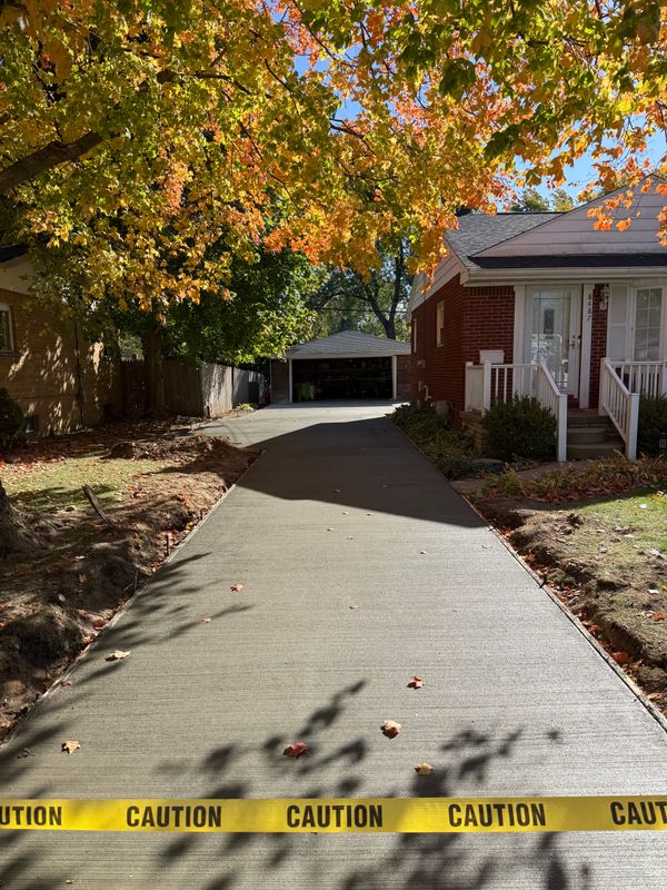 Concrete Driveway Installation