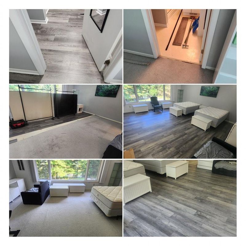 Vinyl flooring installations