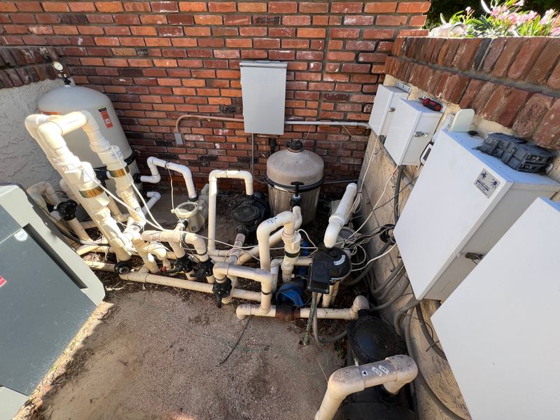 Swimming pool equipment repair