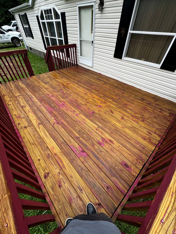 Deck and Patio Cleaning