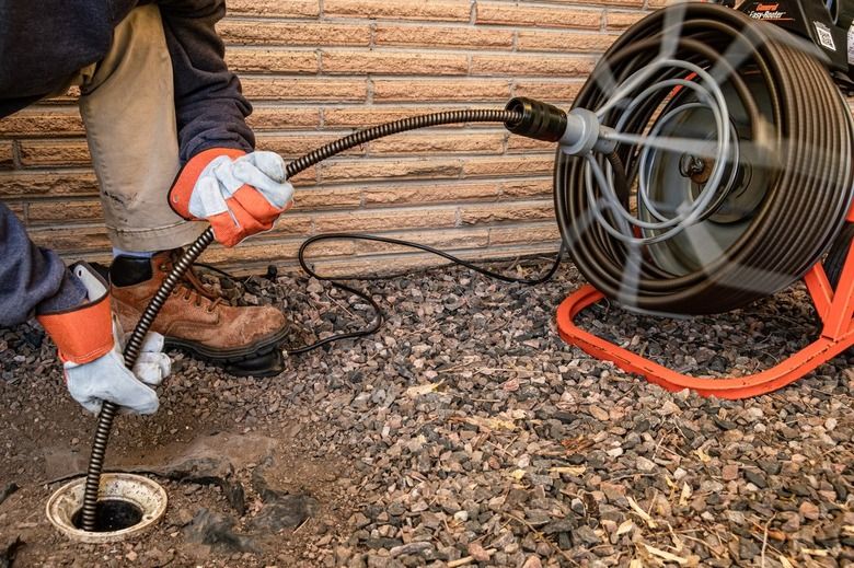 Snaking Main Sewer Line