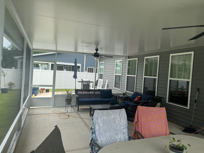 Panel Roof Screen Enclosure