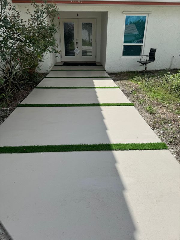 Plain Concrete Installation