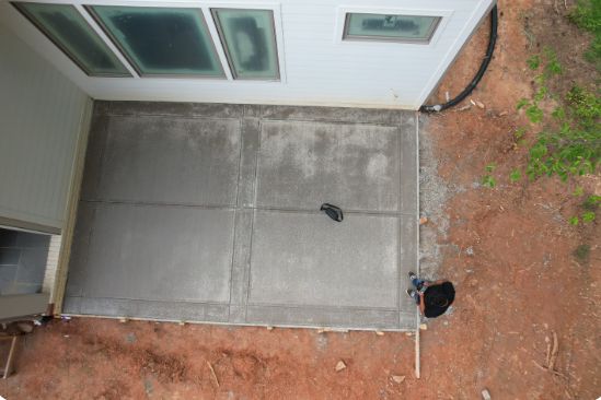 Concrete slab Installation