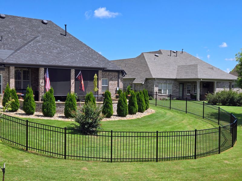 Ornamental Fence install