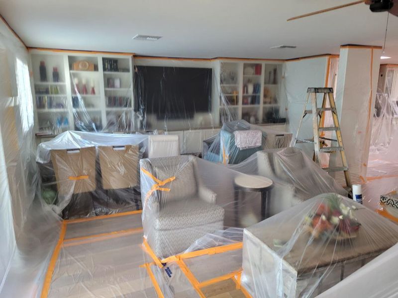 Kitchen Cabinet Repainting