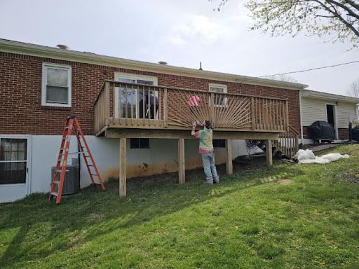 Wood Deck and Patio Pressure Washing