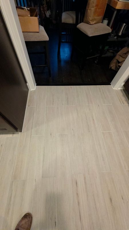 Kitchen Porcelain Tile Flooring
