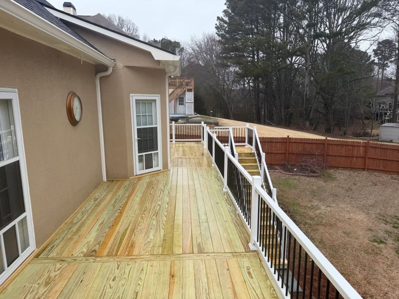 Wood Deck Construction