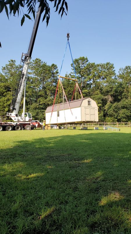 30 tons up to a 90 ton crane available for crane services
