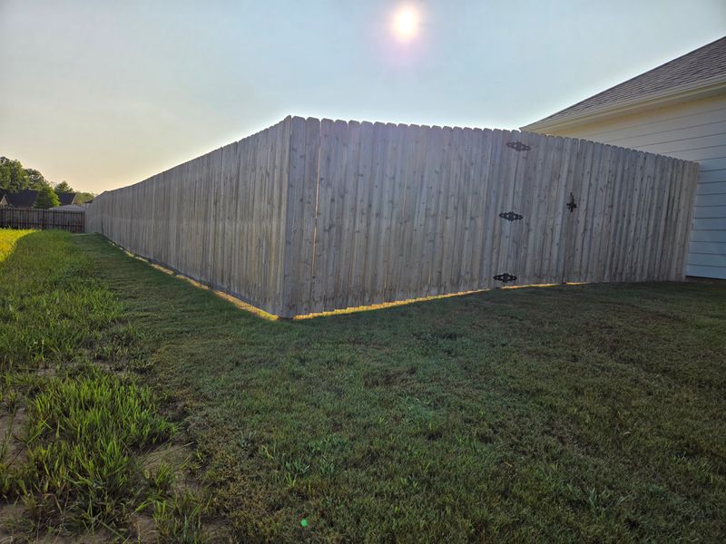 Fence staining gallery