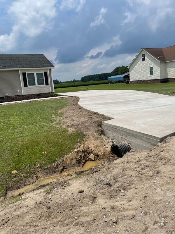 Concrete Driveway installation
