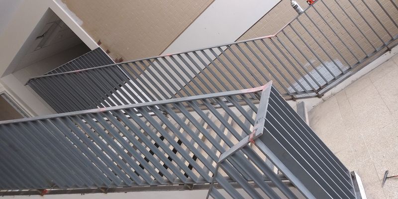 Structural Stair and Rail Erecting