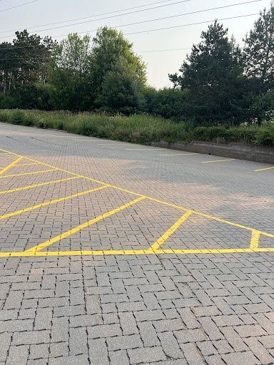 New Parking Lot Striping
