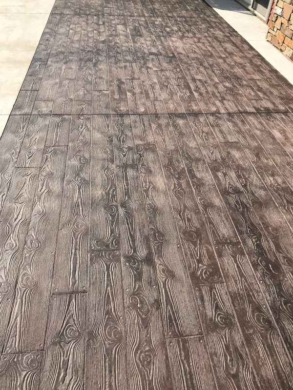 Stamped Concrete Installation