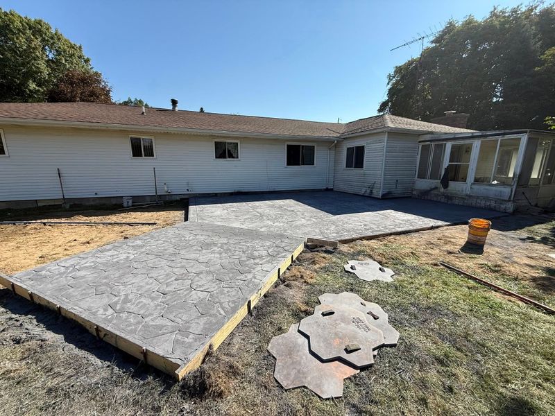 Concrete Patio