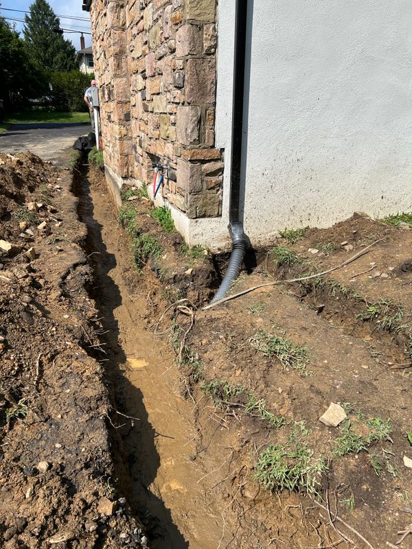 Outdoor French Drains