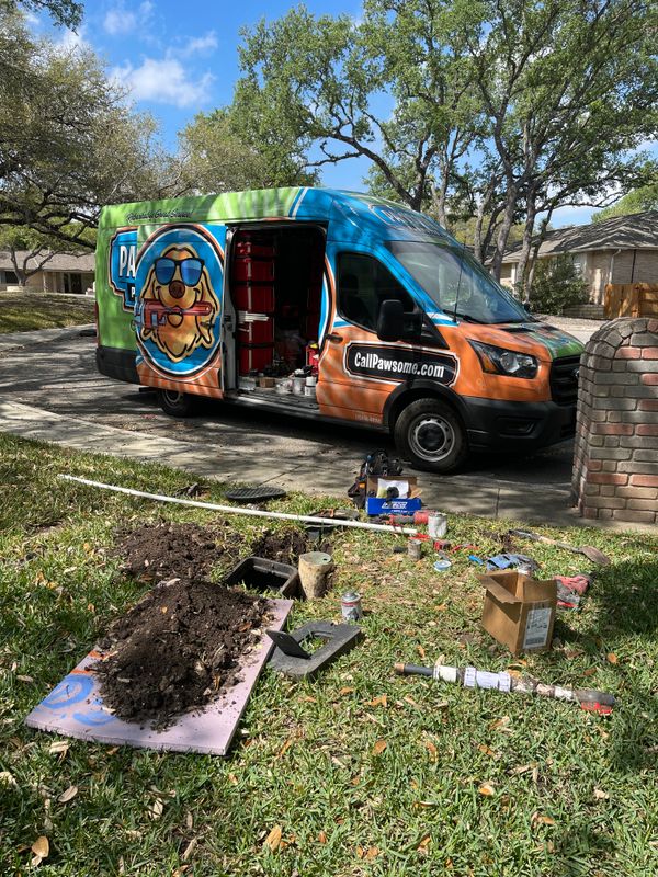 Emergency Yard Leak Repair, Backflow Replacement & Main Water Shutoff Installation | North Central Heritage, San Antonio, TX