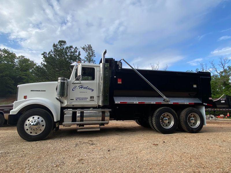 Tandem Dump Truck, End Dump and Belly Dump