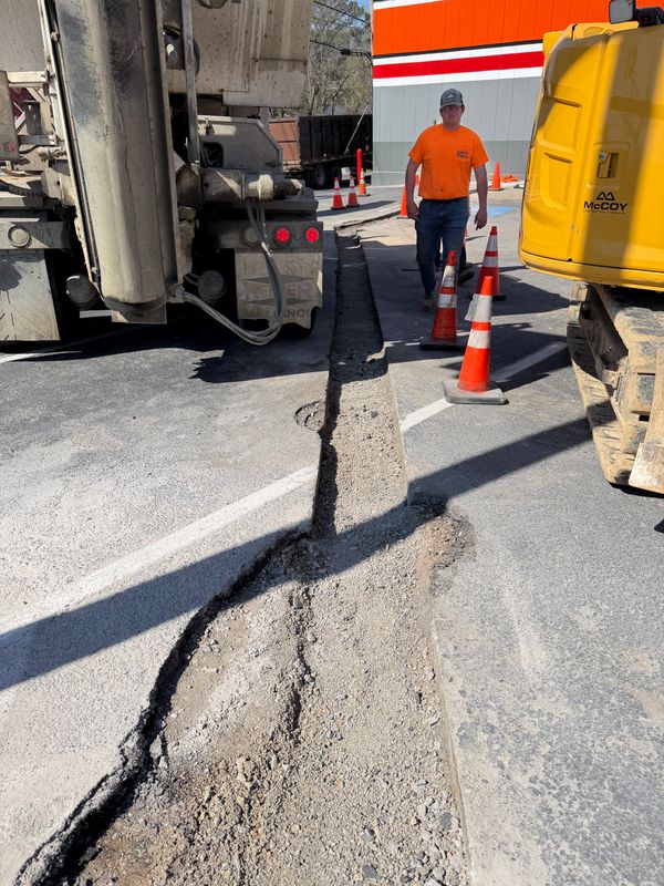 Concrete pouring and finishing