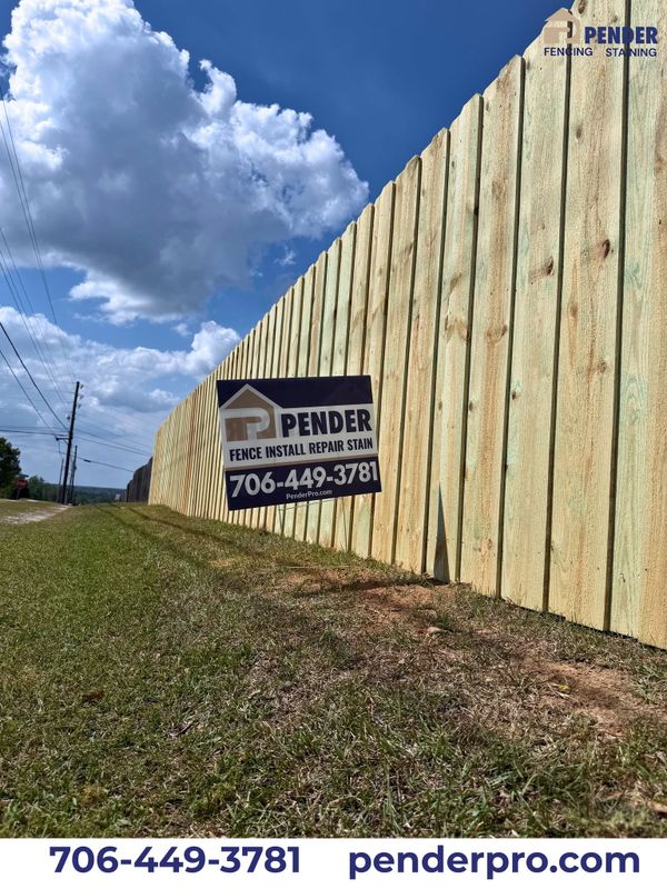 Fence Staining