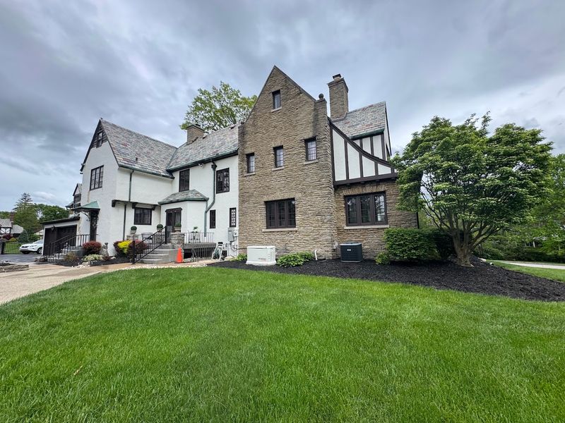 Tudor-Style Exterior in Lakeside Park, KY by Slye's Painting