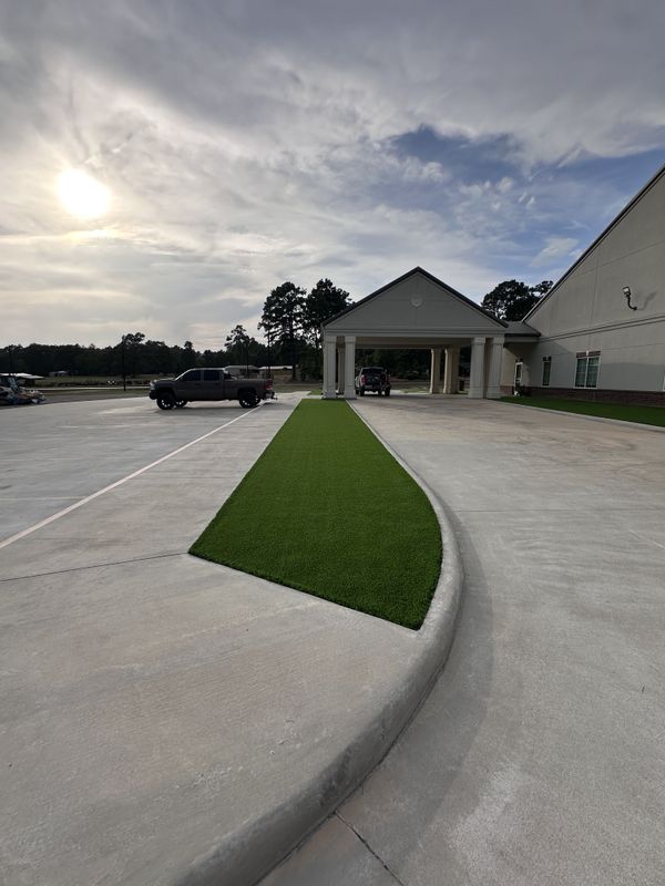 Residential Artificial Turf Installation