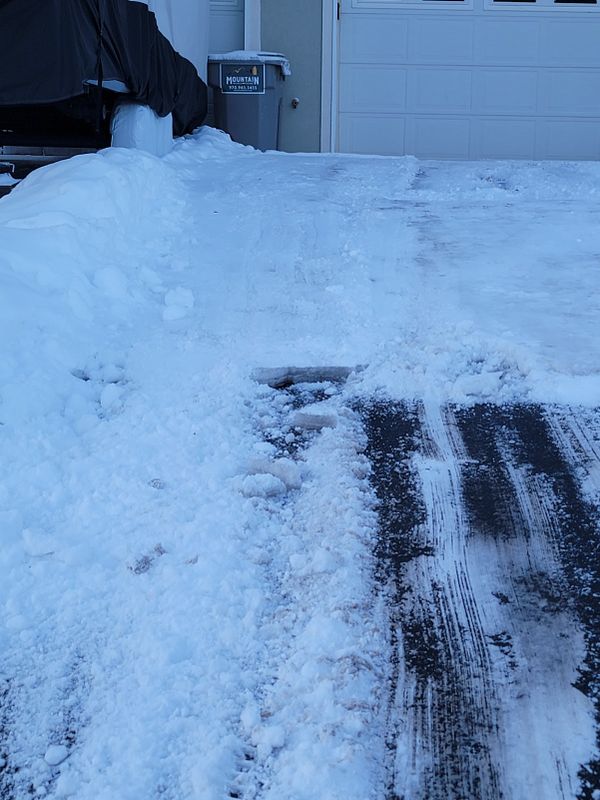 Residential Snow Plowing