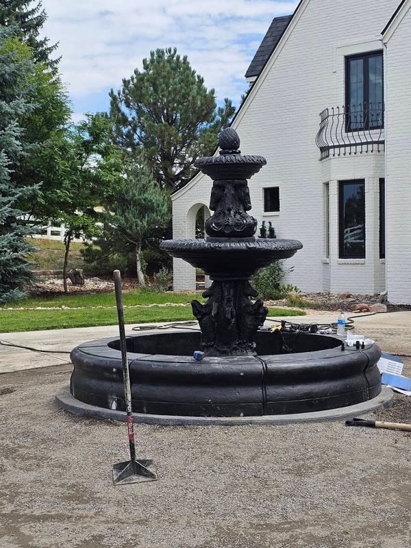 Water Feature Installation