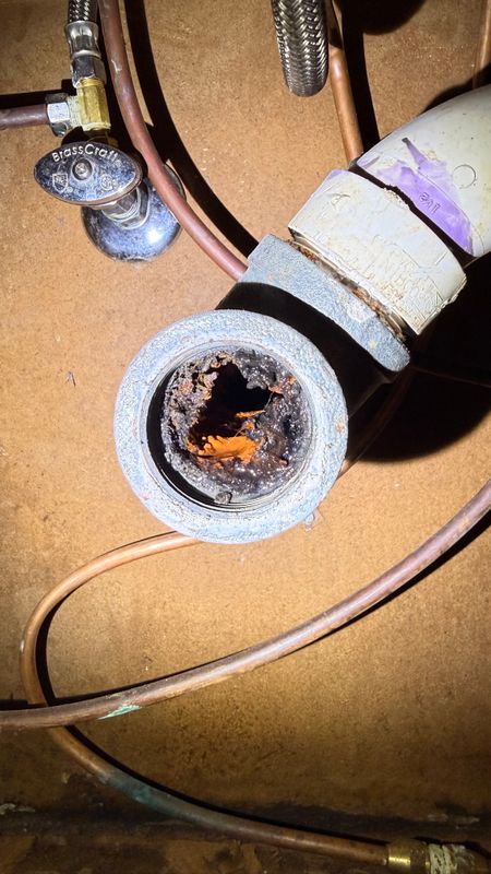 Sewer and Water Line Work