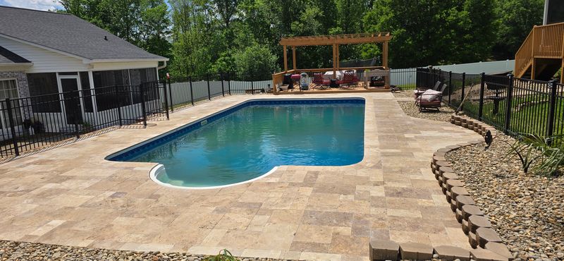 Stamped Concrete Installation