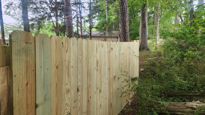 Wood Privacy Fence - Charlotte, NC