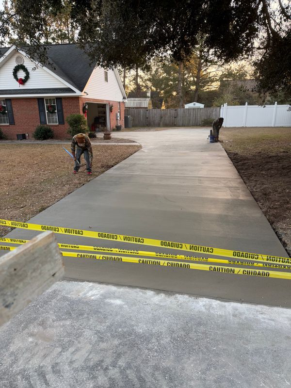 Concrete Driveway Installation