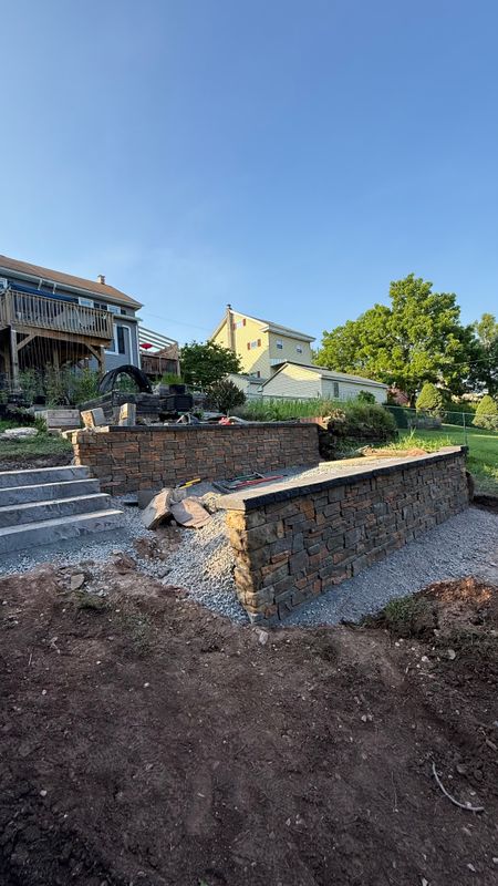 Retaining Wall Construction