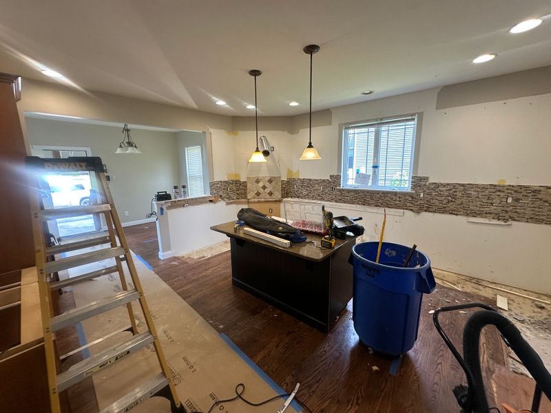 Parkside - deck & kitchen