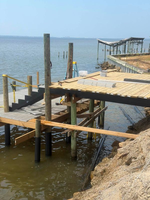 Seawall and Bulkhead Installation