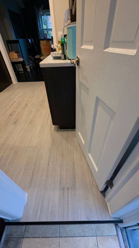 Kitchen Porcelain Tile Flooring
