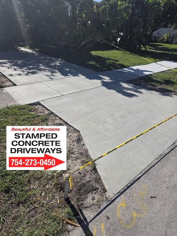 Plain Concrete Installation