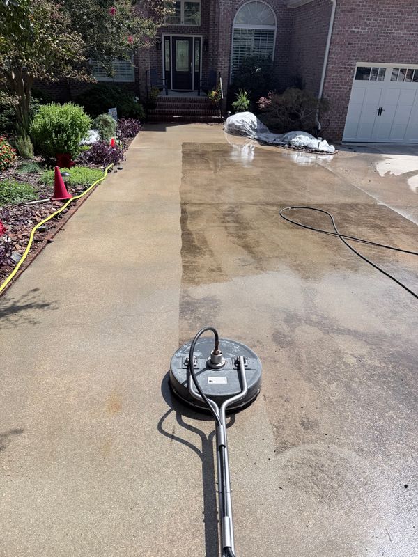 Driveway Power Washing
