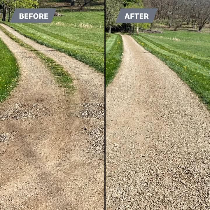 Gravel Driveway Grading & Repair