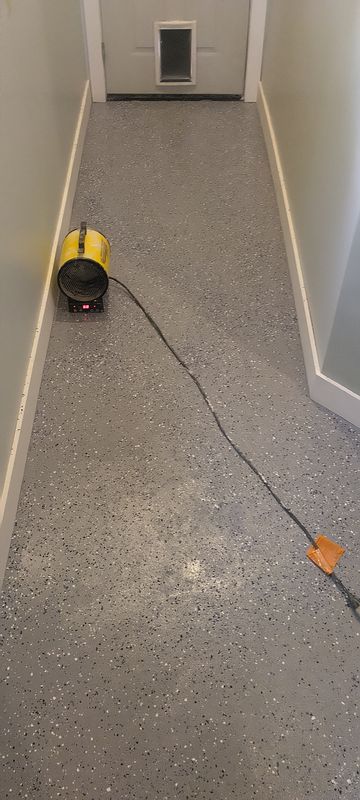 Epoxy floors and countertops