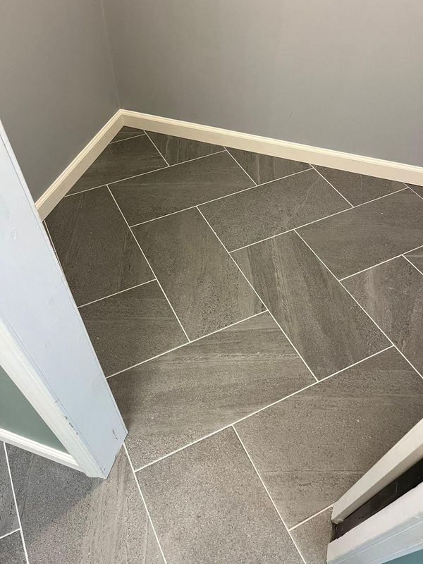 Tile installation