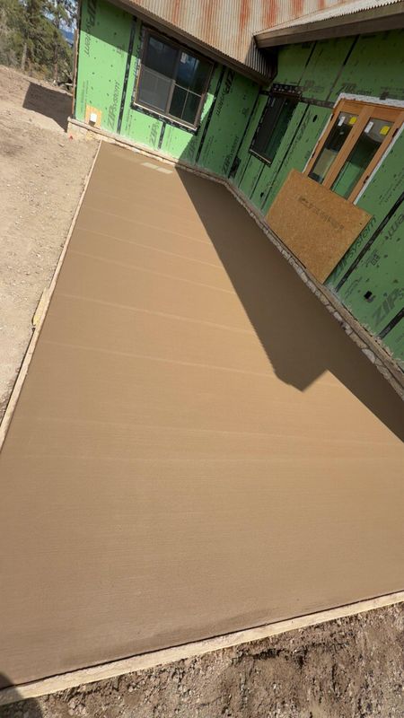 stamped concrete