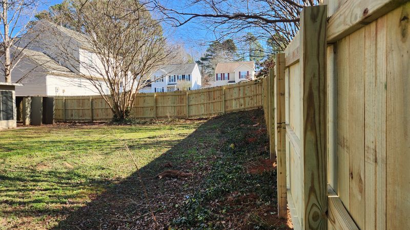 Wood Privacy Fence - Charlotte, NC