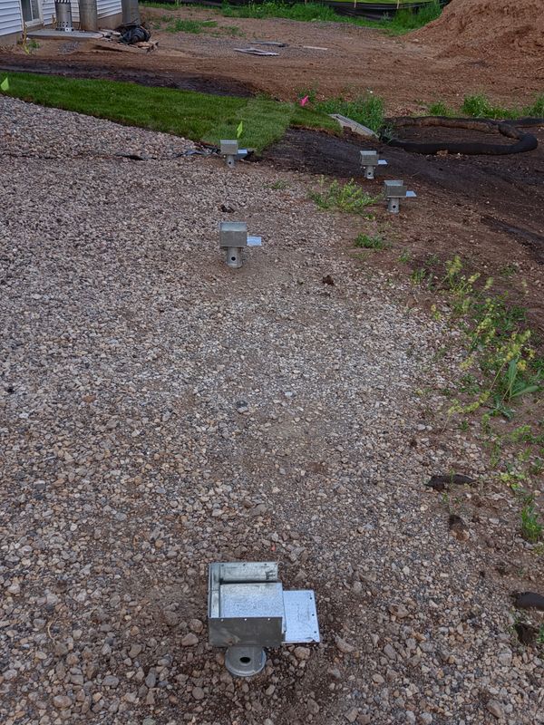 Helical Pier Footings