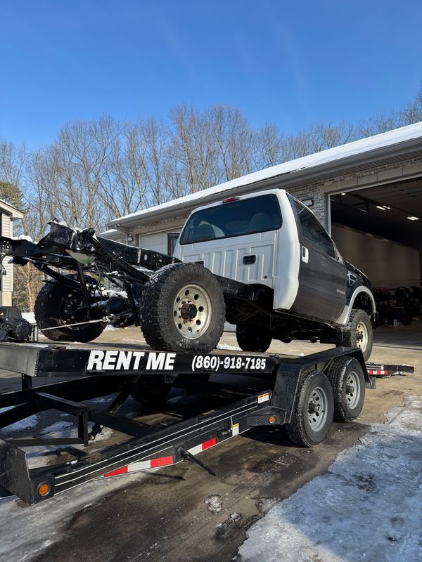 Tilt Deck Car Hauler