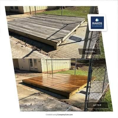 Deck Cleaning & Staining