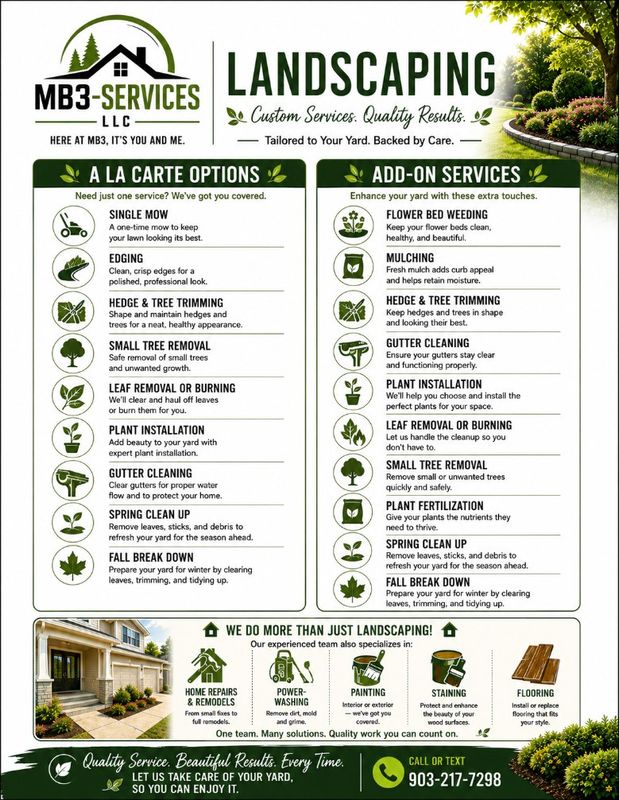 Landscaping