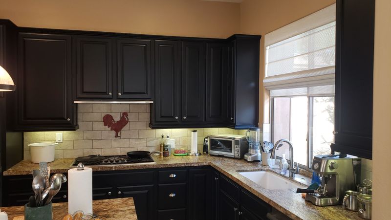 Kitchen Cabinet Repainting